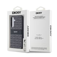 DKNY hard kryt na Samsung Galaxy S24 5G Repeat Pattern Tonal Stripe Černý