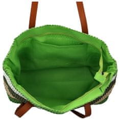 Coveri WORLD Letní dámská kabelka přes rameno Paulita, zelená
