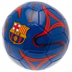 FotbalFans Fotbalový míč FC Barcelona, modrý, vel. 1