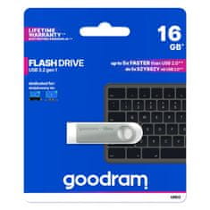 GoodRam Flash disk UNO3 16GB USB 3.2 stříbrný