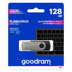 GoodRam Flash disk UTS3 128GB černo-stříbrný