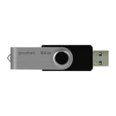 GoodRam Flash disk UTS3 64GB černo-stříbrný