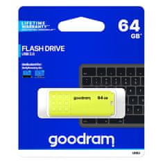 GoodRam Flash disk UME2 64GB USB 2.0 žlutý