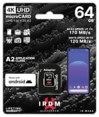 GoodRam Paměťová karta IRDM 64GB UHS I U3