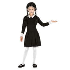 Dětský kostým Wednesday - Addamsova rodina - Halloween - vel. 3-4 let