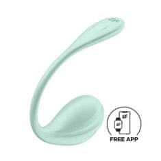 Satisfyer Smooth Petal vibrační vajíčko - zelené