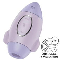 Satisfyer Mission Control stimulátor na klitoris - fialový