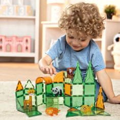 Magnetic Tiles Magnetická stavebnice Animal sada 20ks – Magnetic Tiles