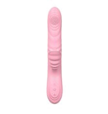 PRETTY LOVE Posuvný Vibrátor Sex Masérem 20 Režimů 23Cm