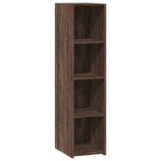 Vidaxl Skříň highboard hnědý dub 30 x 41 x 124 cm kompozitní dřevo