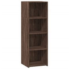 Vidaxl Skříň highboard hnědý dub 40 x 41 x 124 cm kompozitní dřevo