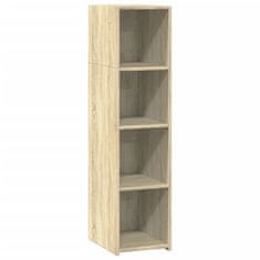 Vidaxl Skříň highboard dub sonoma 30 x 41 x 124 cm kompozitní dřevo