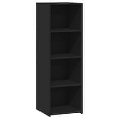 Vidaxl Skříň highboard černá 40 x 41 x 124 cm kompozitní dřevo