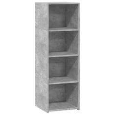 Vidaxl Skříň highboard betonově šedá 40 x 41 x 124 cm kompozitní dřevo