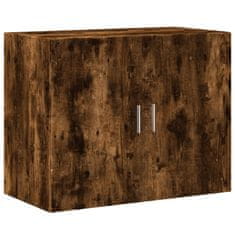 Vidaxl Skříň highboard kouřový dub 80 x 42,5 x 249 cm kompozitní dřevo