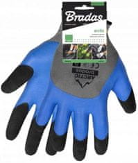 Ravi Ochranné pracovní rukavice velikost 8 modré latexové zahradní rukavice