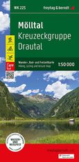 Mölltal 1:50 000 / turistická, cyklistická a rekreační mapa