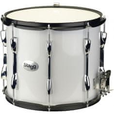 Stagg MASD-1412, pochodový buben rytmický 14" x 12", bílý