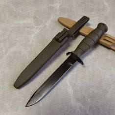 Foxter 2762 Taktický vojenský nůž 29 cm hnědý