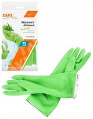 Ravi Opakovaně použitelné aloe latexové čisticí rukavice S