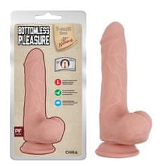 PRETTY LOVE Dildo Realistické S Varlaty Přísavka 20Cm