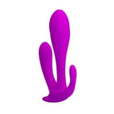 PRETTY LOVE Trojitý Masér Pro Ženy Plug Silikonové Dildo