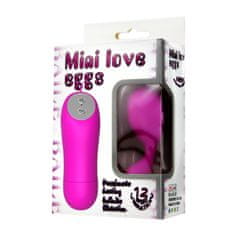 Baile Masážní Přístroj Klitorisu Mini Pohodlné Vajíčko A Dálkové Ovládání