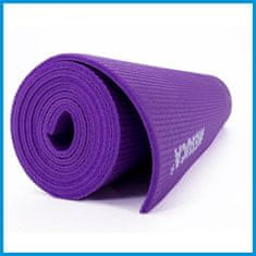 I.CARE Yoga mat podložka na cvičení 6 mm, 61x173 cm fialová