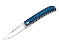 Manly 01ML004 Comrade Black/Blue kapesní nůž 8,9 cm, černo-modrá, G10