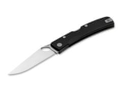 Manly 01ML011 Peak D2 Black kapesní nůž 9,4 cm, černá, G10
