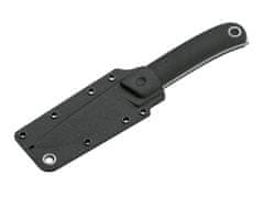 Manly 02ML001 Patriot D2 Black pevný nůž 9,1 cm, černá, G10, pouzdro Kydex