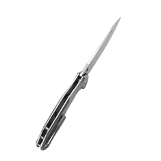 KUBEY KB235F Nova kapesní outdoorový nůž 9,3 cm, šedá, titan 