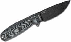 ESEE 3PMB-002 black blade, šedá/černá G-10 3D handle, black sheath