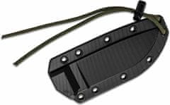 ESEE 4PVG-007 MODEL 4 VENOM nůž na přežití 11,4 cm, neonová zelená, černo-zelená, G10, pouzdro