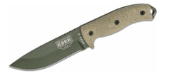 ESEE 5POD-017 Model 5 vnější nůž 13,3 cm, zelená, Micarta, pouzdro Kydex