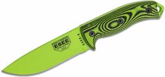 ESEE 5PVG-007 5 VENOM univerzální nůž 13,3 cm, celozelený, G10, pouzdro kydex