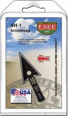 ESEE AH1-ARROWHEAD-CS Arrowhead Point, Black Powder Coated, Clamshell Packaged