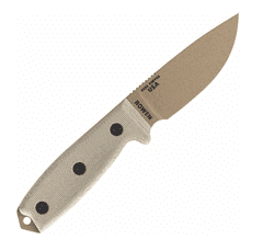 ESEE ESEE-3P-MB-DEDark Earth Blade outdoorový nůž 8,8cm, Micarta, pouzdro