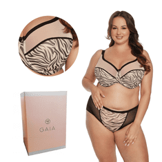 Gaia Podprsenka Semi-Soft Alia MAXI 1234 polotuhá béžový černý 100G