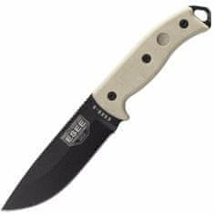 ESEE ESEE-5P-KO-E Plain Edge, No Sheathing, Black Blade