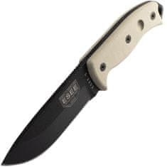 ESEE ESEE-5P-KO-E Plain Edge, No Sheathing, Black Blade