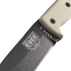 ESEE ESEE-5P-KO-E Plain Edge, No Sheathing, Black Blade