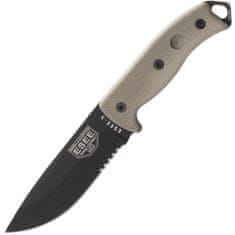 ESEE ESEE-5S-E Serrated Edge, Black Blade