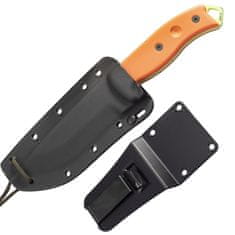 ESEE ESEE-5P-VG-E Model 5 nůž na přežití 13,3 cm, zelená, oranžová, G10, pouzdro Kydex