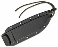 ESEE ESEE-6P-VG Plain Edge všestranný nůž 16,5 cm, zelená, oranžová, G10, pouzdro