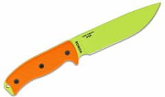 ESEE ESEE-6P-VG Plain Edge všestranný nůž 16,5 cm, zelená, oranžová, G10, pouzdro