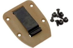 ESEE ESEE-CLIP-PLATE 3/4 Clip Plate spona pro pouzdro modelů 3 a 4, hnědá