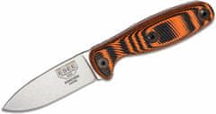 ESEE XAN2-006 Xancudo outdoorový nůž 7,5 cm, Stonewash, černo-oranžová, G10, Zytel pouzdro