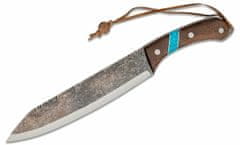 Condor CTK2827-10HC BLUE RIVER MACHETE mačeta 25,4 cm, ořechové dřevo, tyrkys, kožené pouzdro