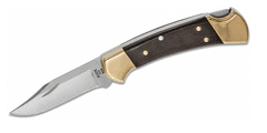 Buck BU112 Ranger Lockback kapesní nůž 7,6cm, eben, kožené pouzdro